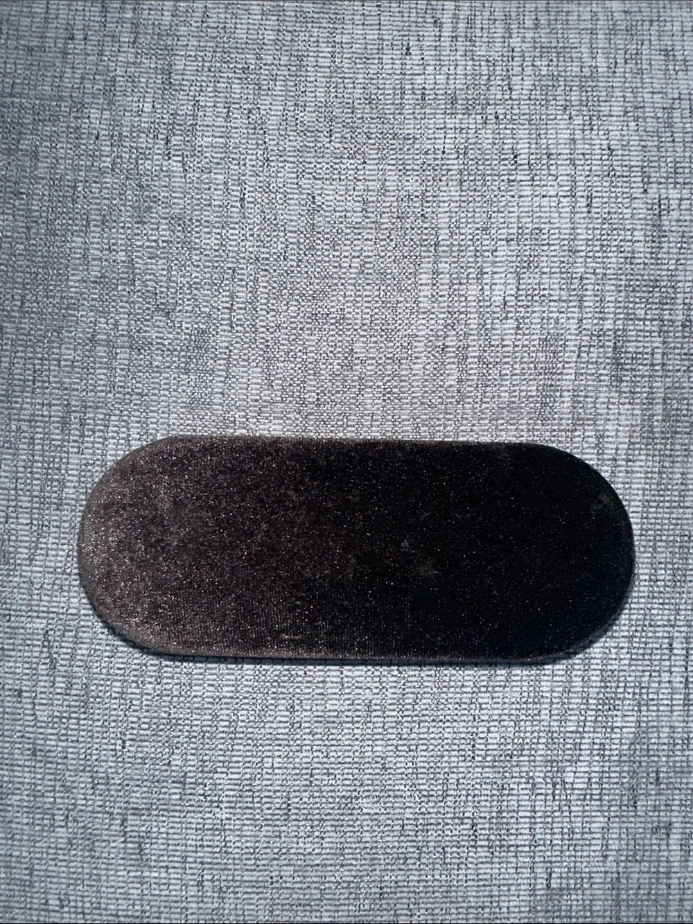 Tom Ford Black Velvet Eyewear Case with Embossed Logo